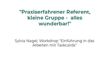 Zitate von Teilnehmenden des Bildungswerks