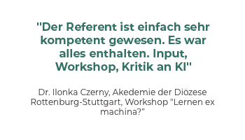 Zitate von Teilnehmenden des Bildungswerks